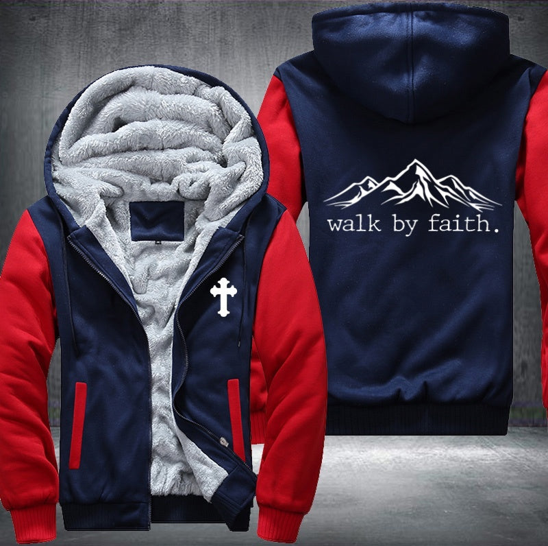 Walk by faith Fleece Jacket