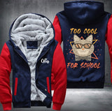 CAT TOO COOL FOR SCHOOL Fleece Jacket