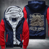 motorcycle cafe racer Fleece Jacket
