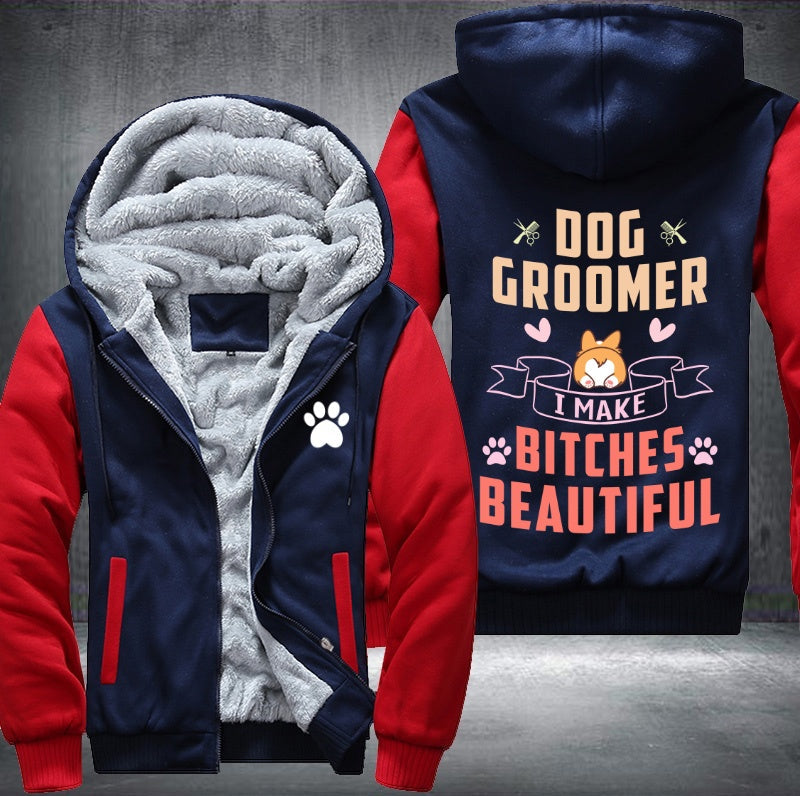 Dog groomer Fleece Jacket