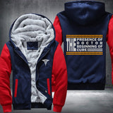 Doctor beginning of cure Fleece Jacket