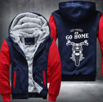 Go hard or go home Fleece Jacket