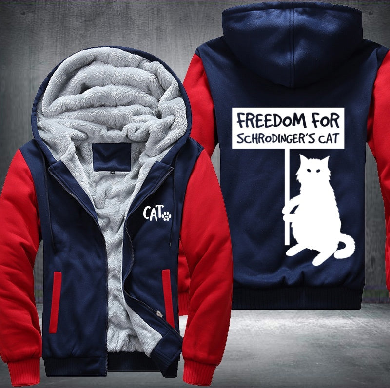 FREEDOM For SCHRODINGERS CAT Fleece Jacket