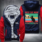 BEST CAT MOM EVER Fleece Jacket