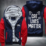 CAT LIVES MATTER Fleece Jacket