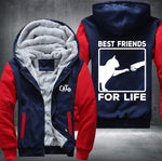 CAT BEST FRIENDS FOR LIFE Fleece Jacket