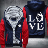 Love Dog Fleece Jacket