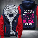 Nurse Nice Fleece Jacket
