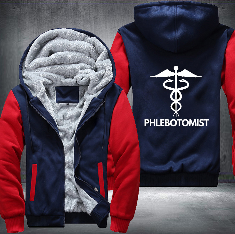 Phlebotomist Fleece Hoodie