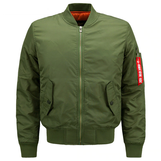 Green Bomber Jacket