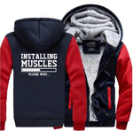 Installing Muscles Fleece Jacket