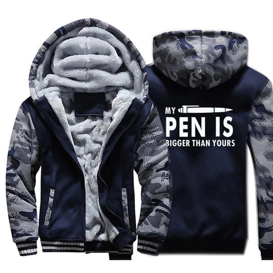 My Pen Is Bigger Fleece Jacket