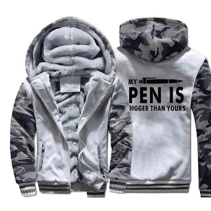 My Pen Is Bigger Fleece Jacket