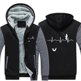 Fishing Hart Beat Hoodie