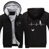 Fishing Hart Beat Hoodie