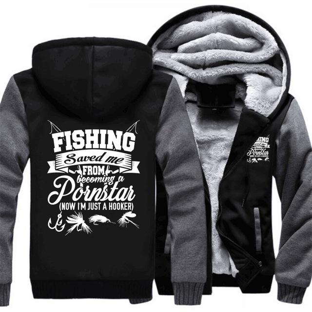 Fishing Saved Me Hoodie