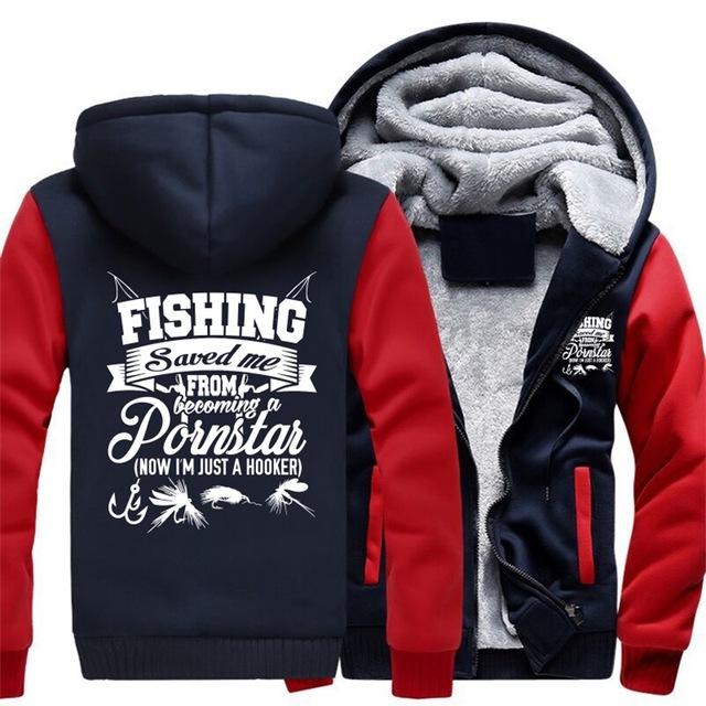 Fishing Saved Me Hoodie