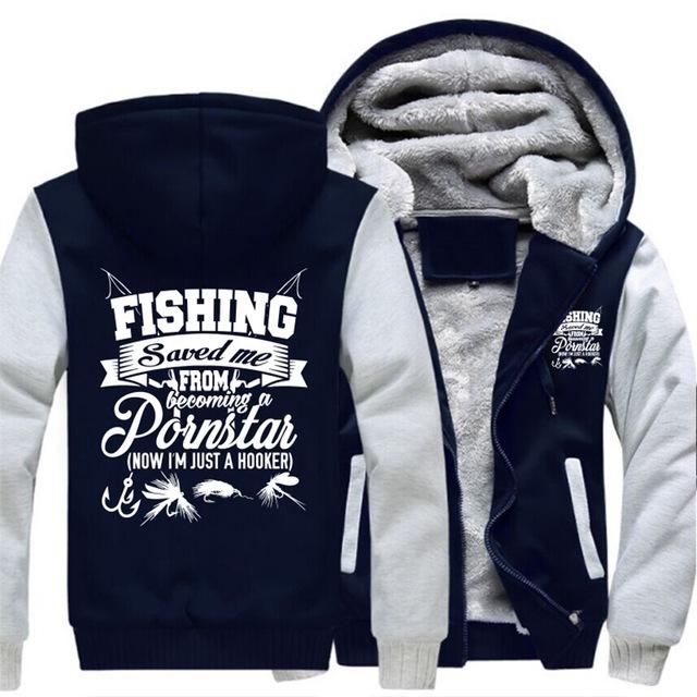 Fishing Saved Me Hoodie