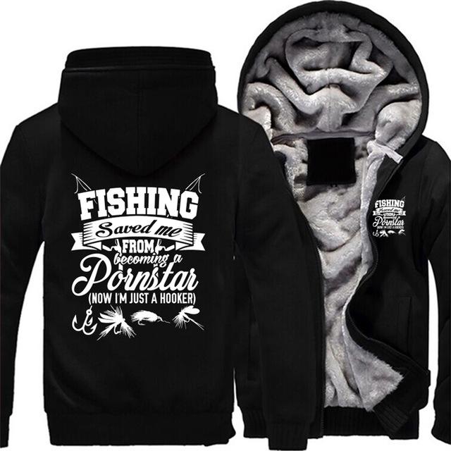 Fishing Saved Me Hoodie