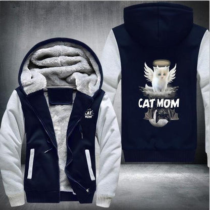 Cat Mom Wings Hoodie