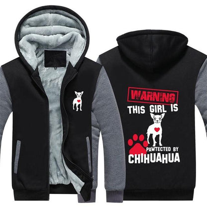 Pawtected By CHIHUAH Hoodies