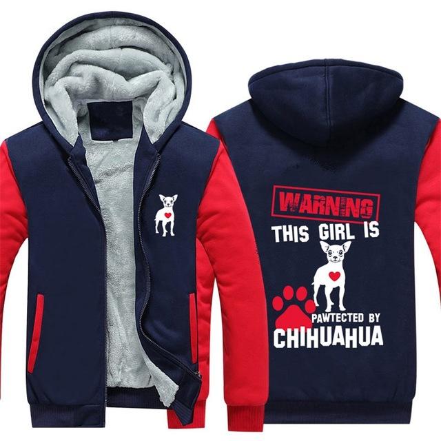 Pawtected By CHIHUAH Hoodies