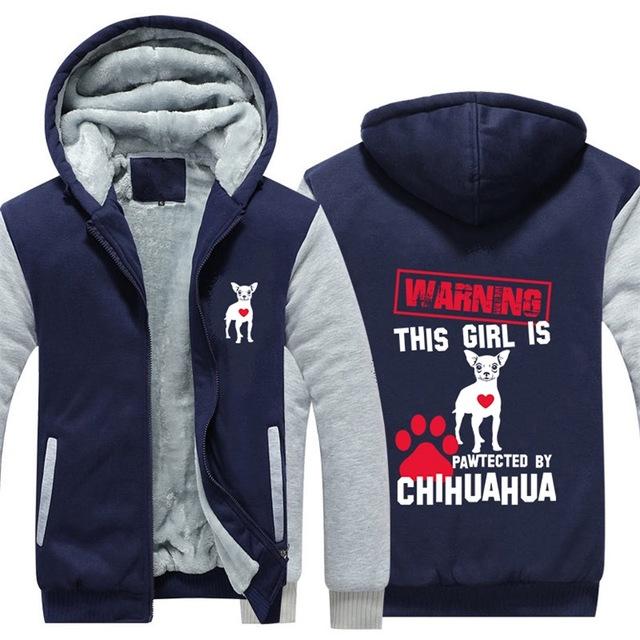 Pawtected By CHIHUAH Hoodies