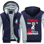 Pawtected By CHIHUAH Hoodies