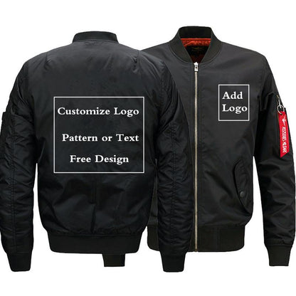 Customize Logo Bomber Jacket