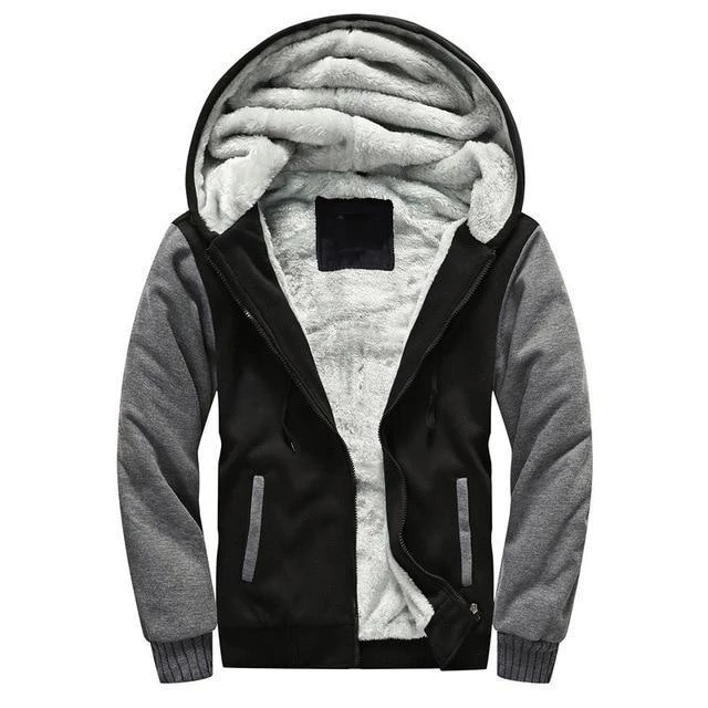 GREY FLEECE JACKET (CUSTOMIZE)