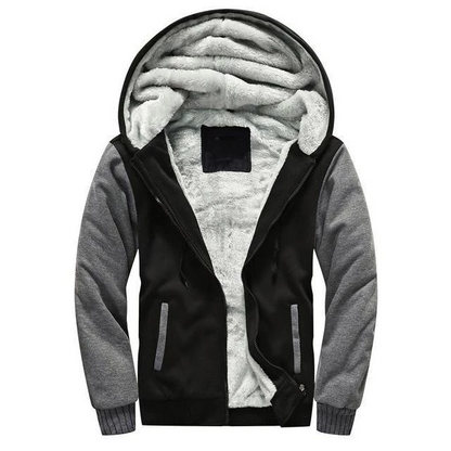 GREY FLEECE JACKET (CUSTOMIZE)