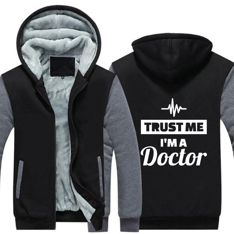 I'm A Doctor Fleece Hoodie