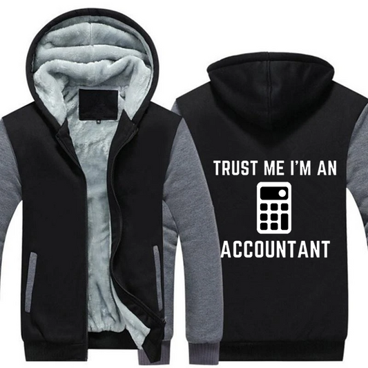 Trust Me Accountant Fleece Hoodie