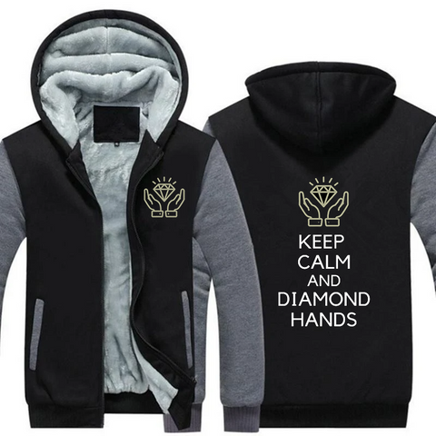 Keep Calm Diamond Hands Jacket