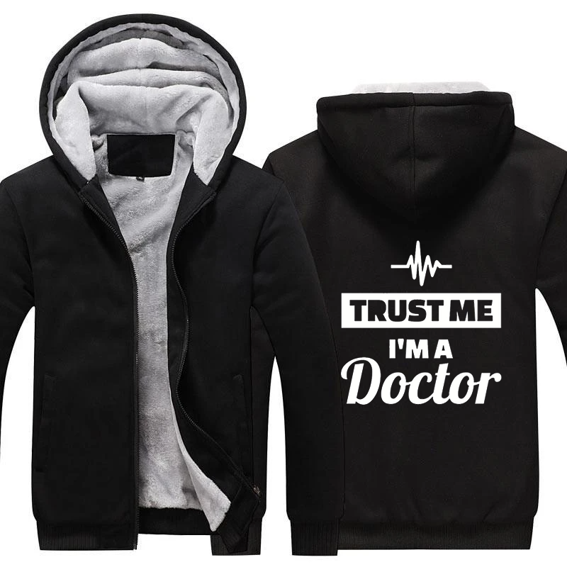 I'm A Doctor Fleece Hoodie