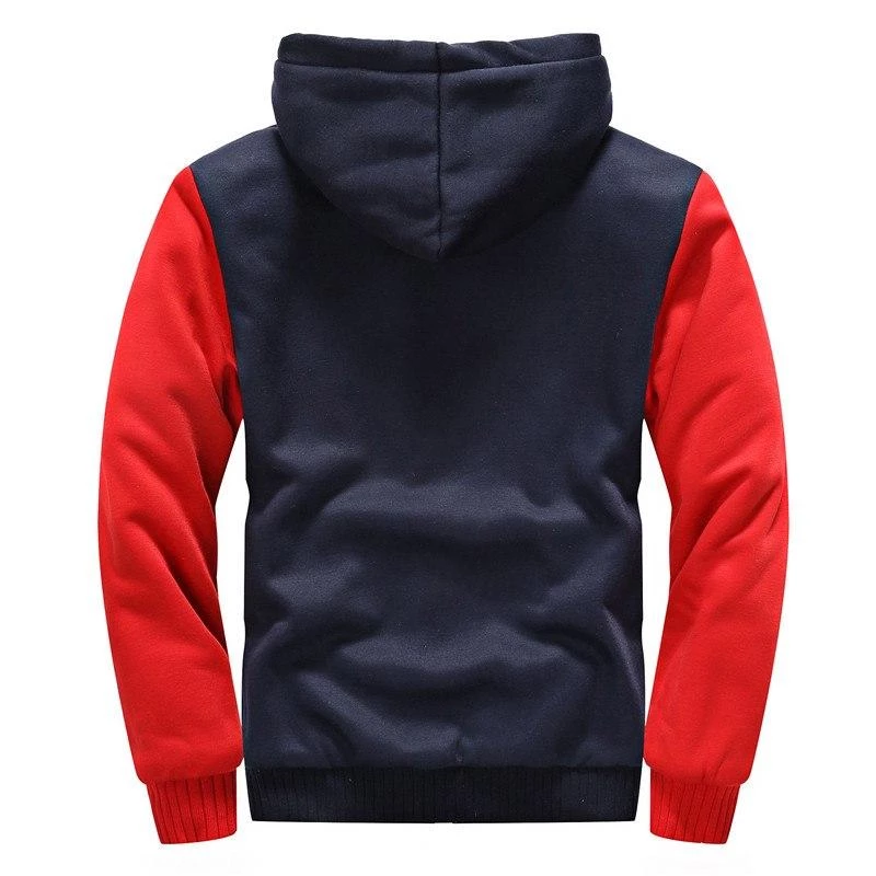 RED FLEECE JACKET (CUSTOMIZE)