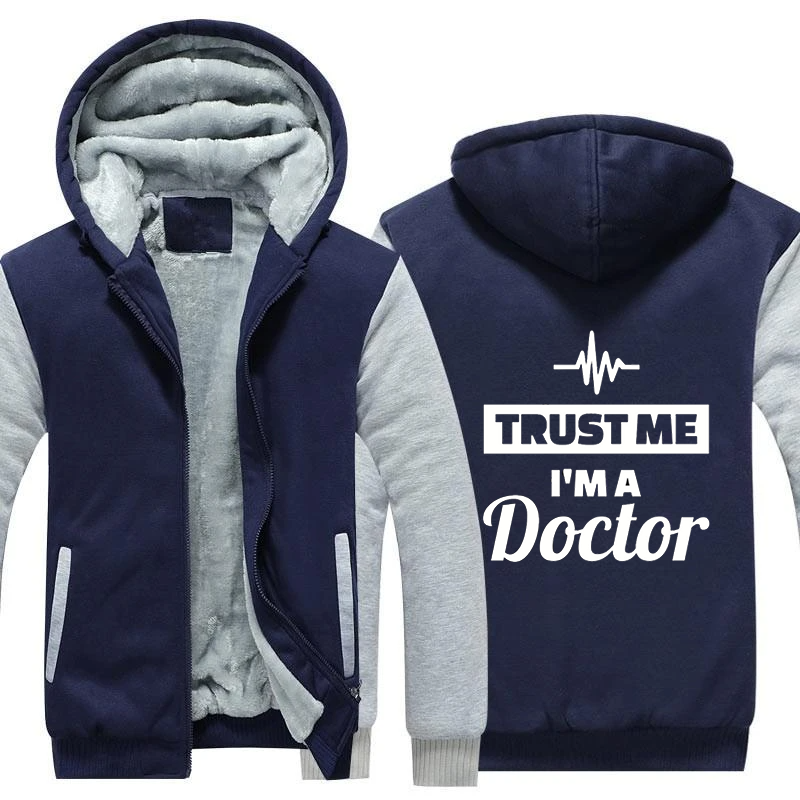 I'm A Doctor Fleece Hoodie