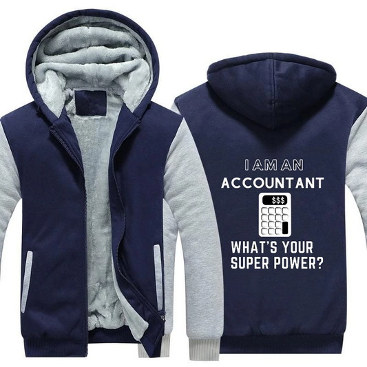 I'm An Accountant Fleece Hoodie