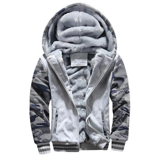 Light Camo Fleece Jacket