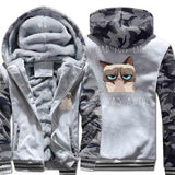 Unhappy Cat Hoodie