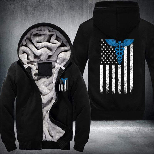 Caduceus Flag Fleece Jacket