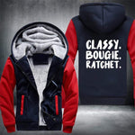 Classy Bougie Ratchet Fleece Jacket