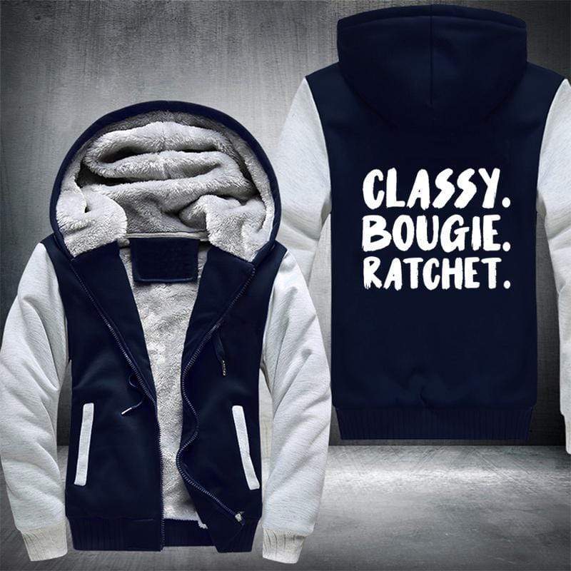 Classy Bougie Ratchet Fleece Jacket