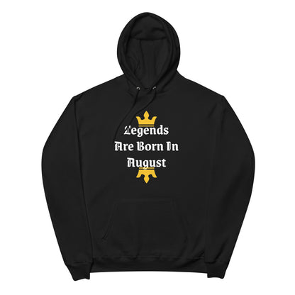 August fleece hoodie