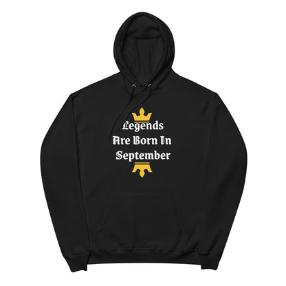 Born In September fleece hoodie