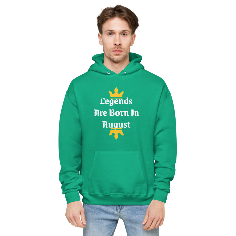 August fleece hoodie