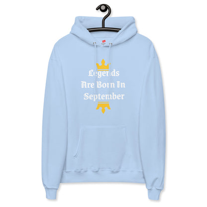 Born In September fleece hoodie
