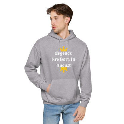 August fleece hoodie