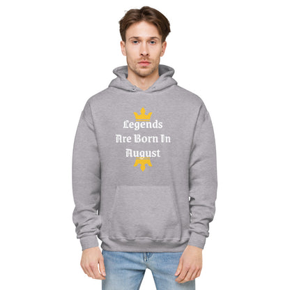 August fleece hoodie