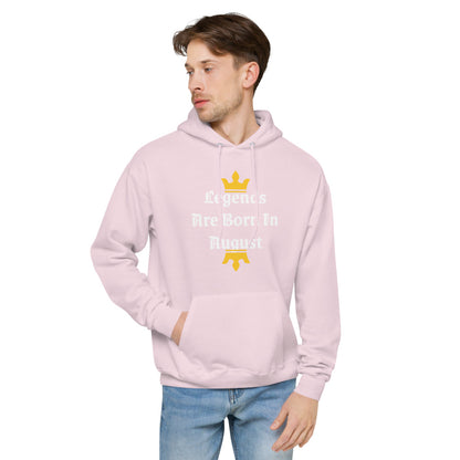 August fleece hoodie
